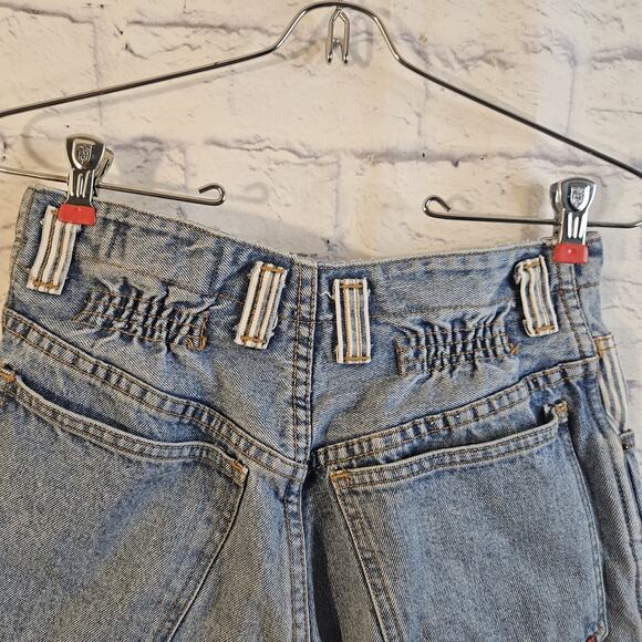 Lawman Women’s Denim Shorts Button Fly Size 11 High Rise Y2K Retro VTG - Picture 7 of 9